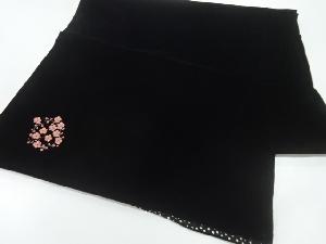 ビロード梅模様刺繍ショール